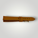 Watchandstrapco | The Rome: Copper Brown Italian Full Grain Leather Watch Strap