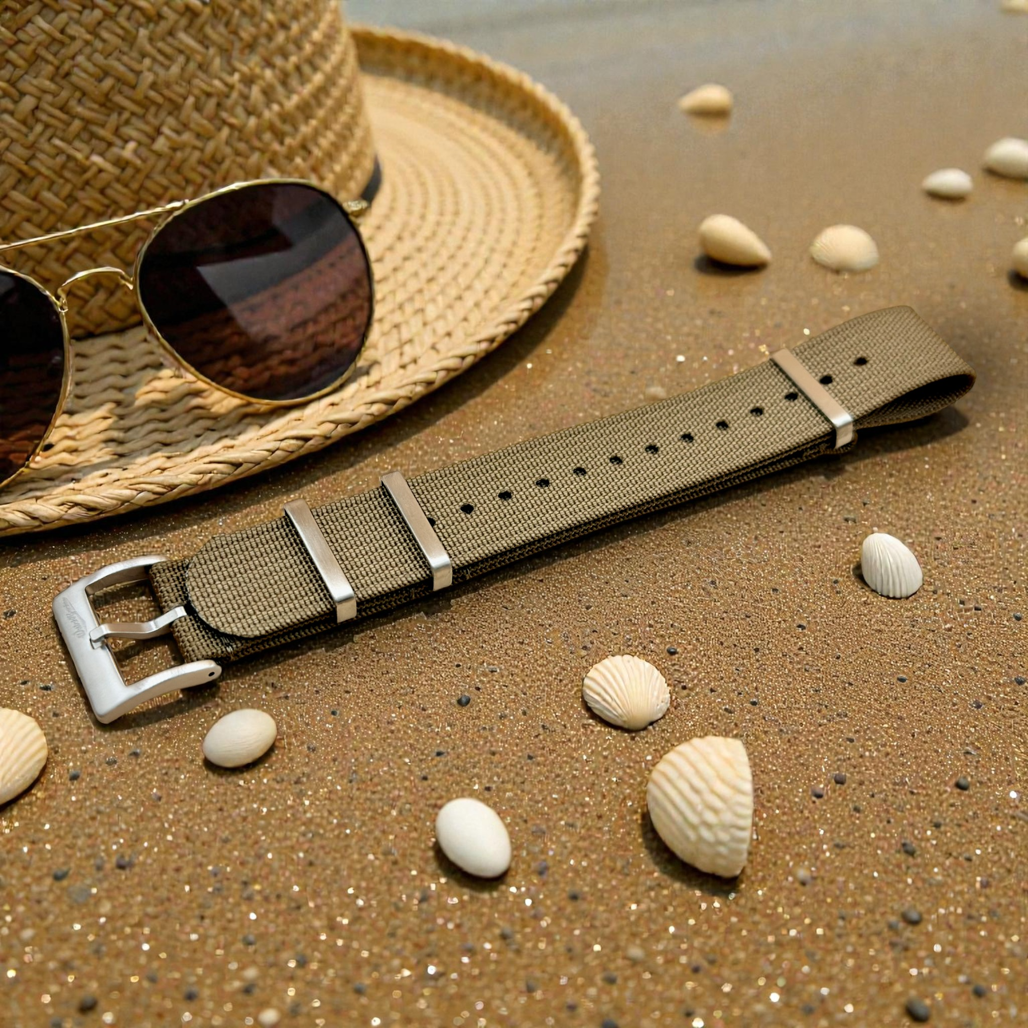 WatchGecko | Ridge Military Nylon Watch Strap