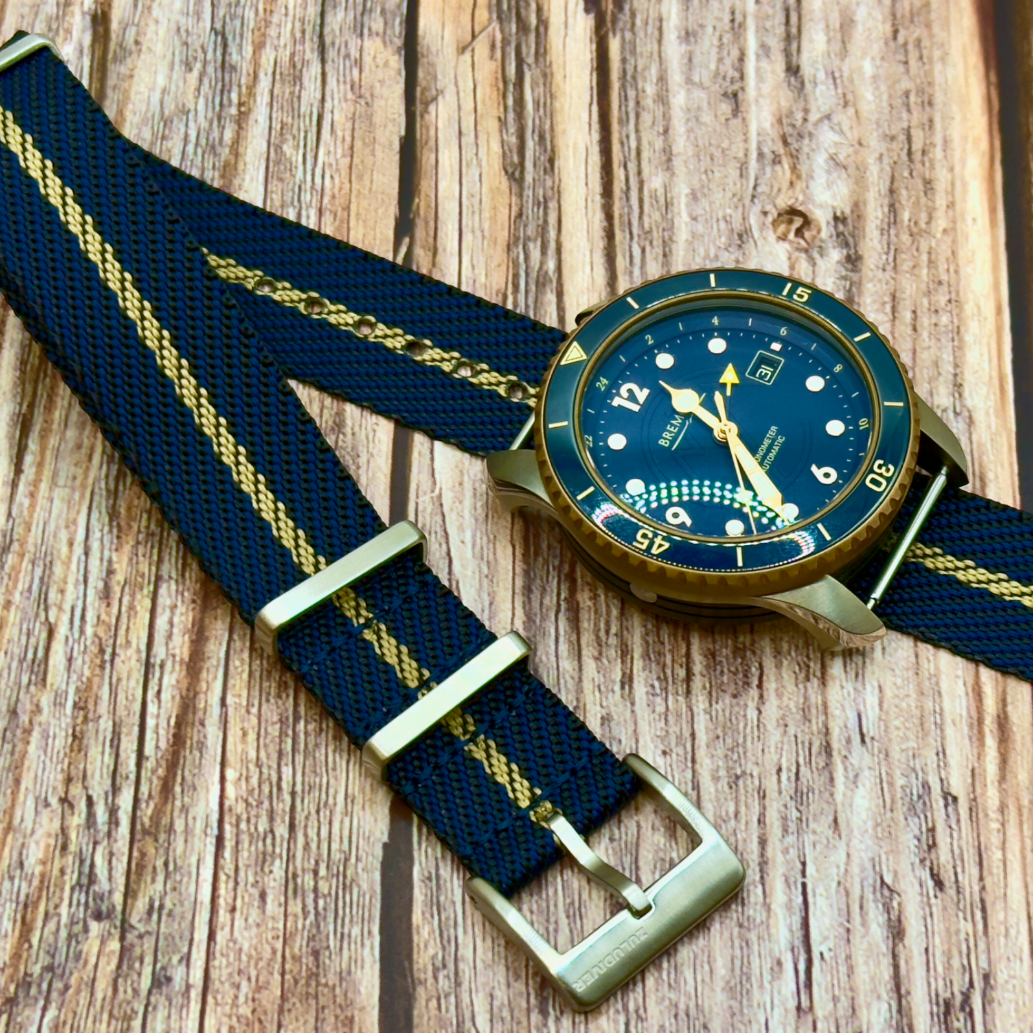 ZULUDIVER | 1973 British Military Watch Strap – INFANTRY Collection