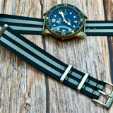 ZULUDIVER | 1973 British Military Watch Strap – Armoured Collection