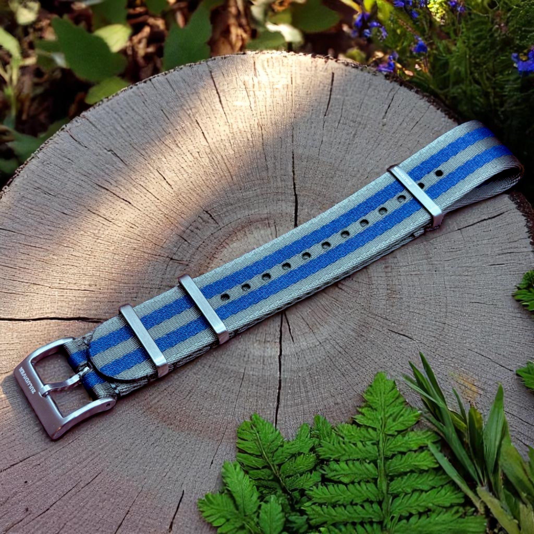 ZULUDIVER | 1973 British Military Watch Strap – Armoured Collection