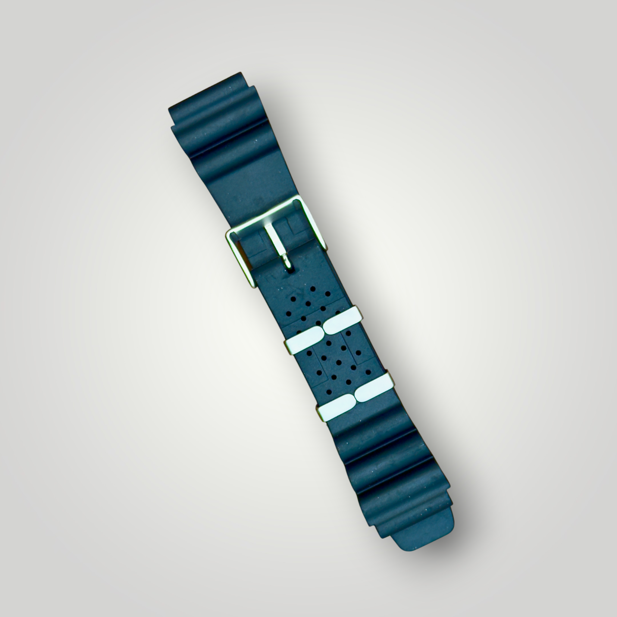 ZULUDIVER | 286 NDL Italian Rubber Dive Watch Strap - Black