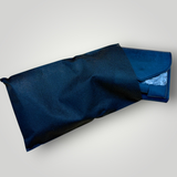 IKENOHATA GINKAWATEN 池之端銀革店｜Cramp クランプ｜プエブロレザー スリムウォレット｜ネイビー